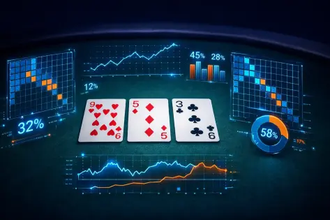 BvB 3-Bet Pot Deep Dive: 9♥ 5♦ 3♣ Rainbow at 100bb Cash