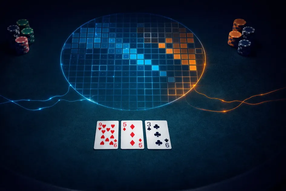 BvB Single Raised Pot Deep Dive: 9♥ 5♦ 3♣ Rainbow at 100bb Cash